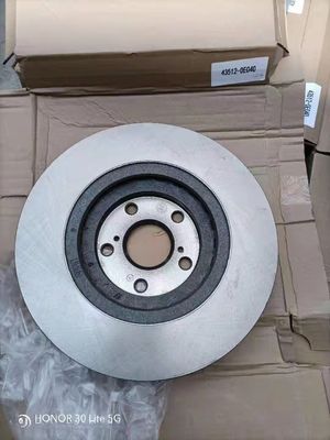 Rotor de disco de freio dianteiro 43512-0E040 para Toyota Highlander AWD Car Fitment