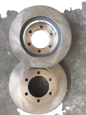 Rotor de disco de travagem frontal de ferro fundido cinza 43512-0k090 Para Toyota Hilux Vigo Kun26