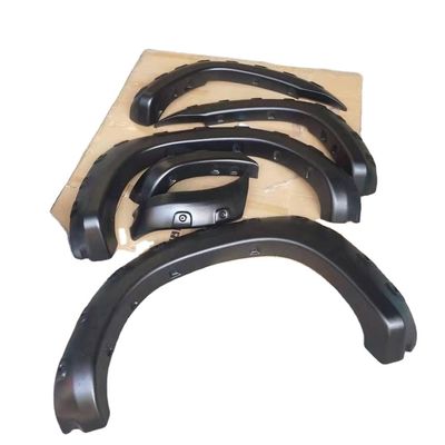 Flare de ventoinha de rodas de carro de prata personalizado para Toyota Tacoma 2005-2011 Cama longa