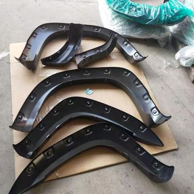Flare de ventoinha de rodas de carro de prata personalizado para Toyota Tacoma 2005-2011 Cama longa