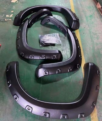 Flare de ventoinha de rodas de carro de prata personalizado para Toyota Tacoma 2005-2011 Cama longa