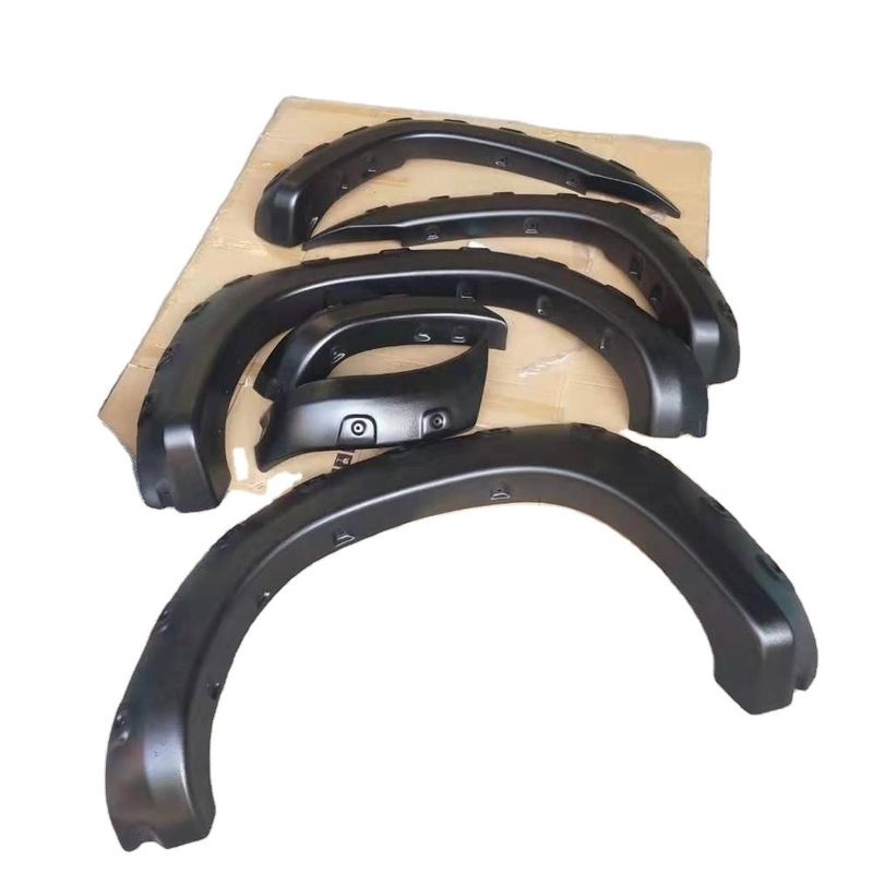 Flare de ventoinha de rodas de carro de prata personalizado para Toyota Tacoma 2005-2011 Cama longa